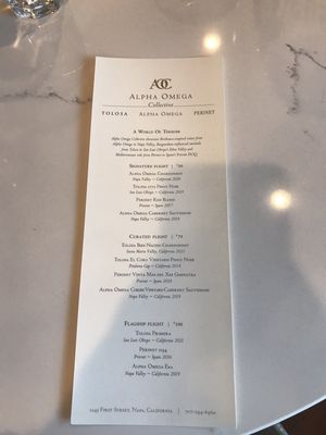 Alpha Omega Collective Napa by null