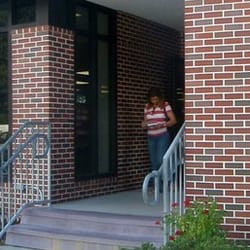 Lutz Branch Library - View of the library's entrance