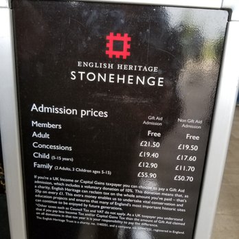 Stonehenge - Admission prices as of 7/4/18. - Landmarks & Historical Buildings Near Me - Amesbury, WIL