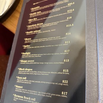 Sora Sushi - Menu - Japanese Near Me - Hermosa Beach, California Sora Sushi - Menu - Japanese Near Me - Hermosa Beach, California