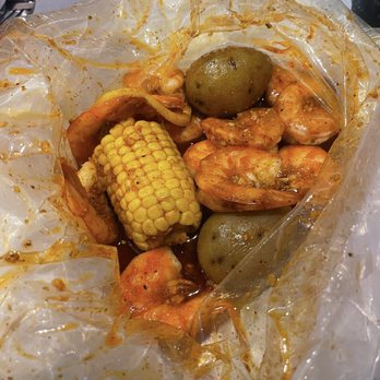 Capt Loui - 1/2 lb. Shrimp (no heads) boil - Seafood Near Me - Carrollton, Texas