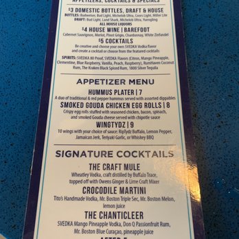 RipTydz - Happy hour menu - Seafood Near Me - Myrtle Beach, South Carolina