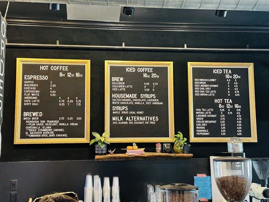 Menu photo 1 Gold Leaf Coffee Co. Ormond Beach, FL