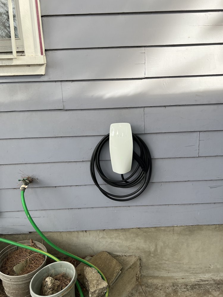 Slide of EV Charger Services