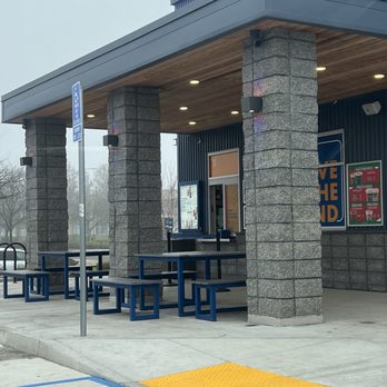 Dutch Bros Coffee - Seating and pick up window - Juice Bars & Smoothies Near Me - Sacramento, California