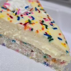 Bubbas Pizzas - Funfetti cheesecake
