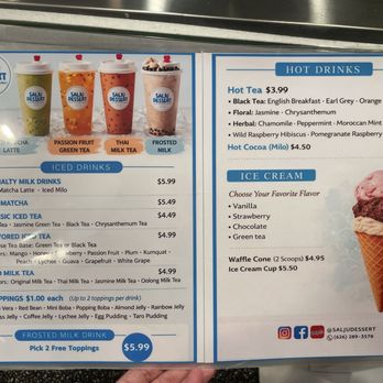 Salju Dessert - Menu - Desserts Near Me - Alhambra, California