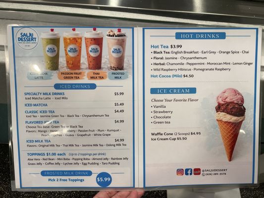 Menu photo 4 Salju Dessert Alhambra, CA