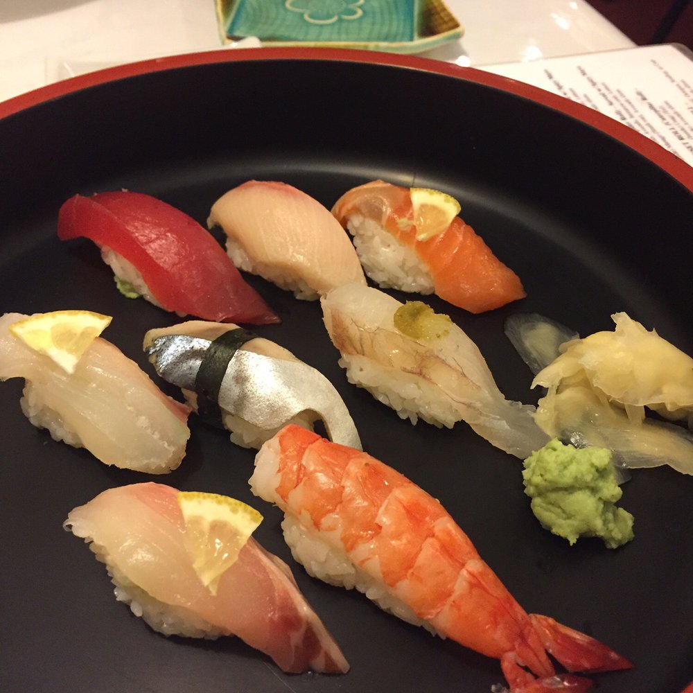 Yamato - Combination #3--chef's selection of 8 nigiri - Japanese Near Me - Tucson, Arizona Yamato - Combination #3--chef's selection of 8 nigiri - Japanese Near Me - Tucson, Arizona