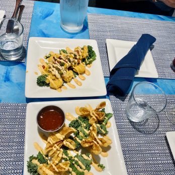 Deep Lagoon - Crab Ragu and Shrimp (spicy something) - Seafood Near Me - Naples, Florida