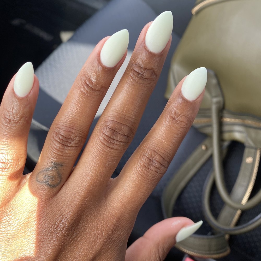 US Nail Spa - Matte top coat over dip powder! Love! - Nail Salons Near Me - Irving, Texas