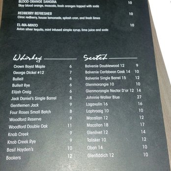 Ballantine - Cocktail menu - Sushi Bars Near Me - Willoughby, Ohio