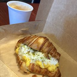 Egg croissant special