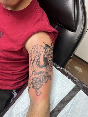 Custom Tattoos - We cater to any of your tattoo ideas, sketching and designing, and look forward to challenging our own creativity and expertise. Tattooing is not a job, it is a lifestyle that we enjoy living. Custom Tattoos - We cater to any of your tattoo ideas, sketching and designing, and look forward to challenging our own creativity and expertise. Tattooing is not a job, it is a lifestyle that we enjoy living.