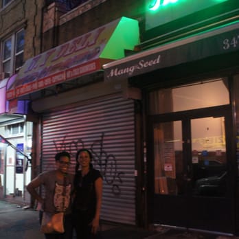 MangoSeed Restaurant - Mangoseed with an awesome hostess - Caribbean Near Me - Brooklyn, New York