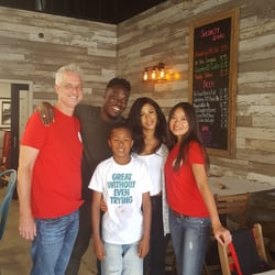 Shrimp By You - The owners were gracious enough yo take pictures with us before we left. They are geniuses with the flavors they put together.