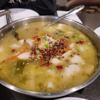 Hunan Impression - Fish with pickled cabbage- Very soothing and tasty - Chinese Near Me - San Jose, California