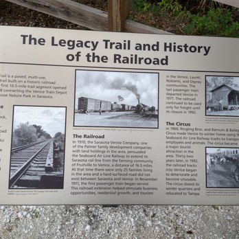 The Legacy Trail - At the half way point - Parks Near Me - Nokomis, Florida The Legacy Trail - At the half way point - Parks Near Me - Nokomis, Florida