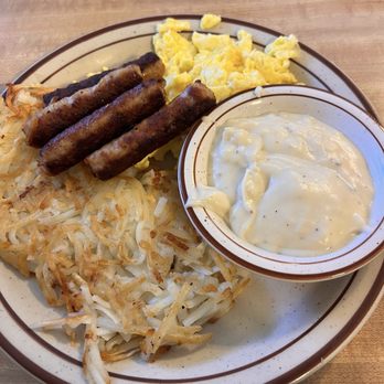 C&S Coffee Shop - Sausage Gravy, Hashbrowns, sausage and eggs - Breakfast & Brunch Near Me - Yucca Valley, California C&S Coffee Shop - Sausage Gravy, Hashbrowns, sausage and eggs - Breakfast & Brunch Near Me - Yucca Valley, California