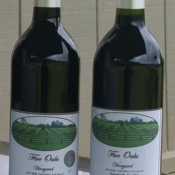 Five Oaks Vineyard - Two wonder Reds - Wineries Near Me - Barboursville, Virginia