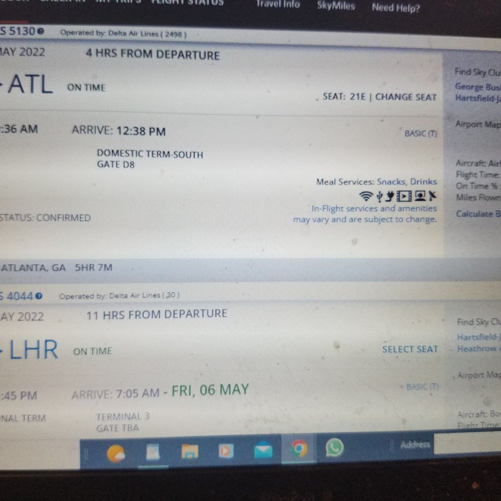 Delta Air Lines - Life delta me this hand - Airlines Near Me - Detroit, Michigan