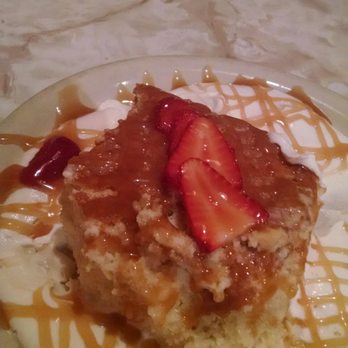 Chuy's - Oh My Gosh! This was meant to be taken home. It didn't make it. The tres leches cake is large and "oh my gosh" good. - Tex-Mex Near Me - Columbus, Ohio