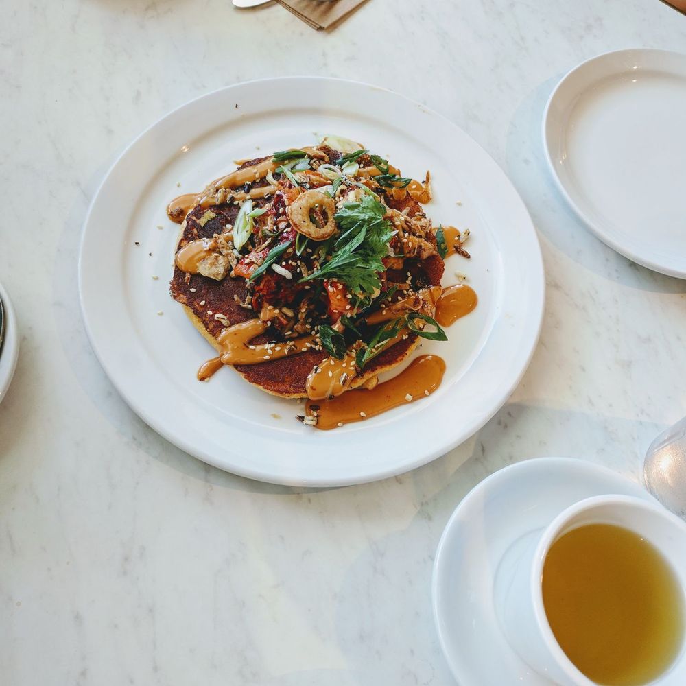 Fable Diner - Duck pancake 3.5/5 only comes with one pancake - Diners Near Me - Vancouver, British Columbia Fable Diner - Duck pancake 3.5/5 only comes with one pancake - Diners Near Me - Vancouver, British Columbia