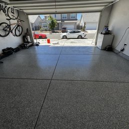 Garage epoxy done by Prestigious Epoxy. Garage epoxy done by Prestigious Epoxy.