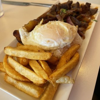 Pio Peruvian - Lomo Saltado - Peruvian Near Me - Calgary, Alberta