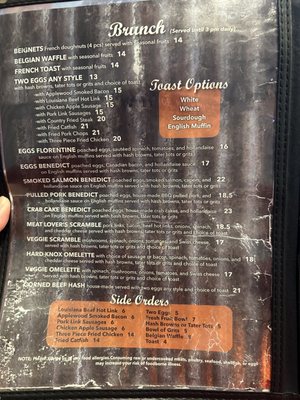 Menu photo 3 Hard Knox Cafe San Francisco, CA