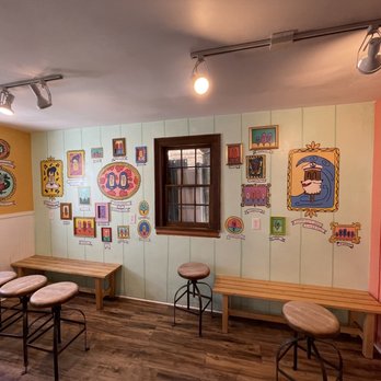 The Hyppo - One of the "dining rooms" - Ice Cream & Frozen Yogurt Near Me - St. Augustine, Florida