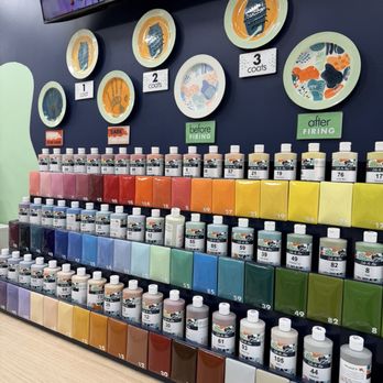 Color Me Mine - Paint choices - Paint-Your-Own Pottery Near Me - Altamonte Springs, Florida Color Me Mine - Paint choices - Paint-Your-Own Pottery Near Me - Altamonte Springs, Florida