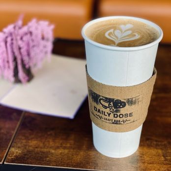 Daily Dose Craft Bar - Sugar Free Vanilla Latte! Sooo gooood! - Coffee & Tea Near Me - Jacksonville, Florida Daily Dose Craft Bar - Sugar Free Vanilla Latte! Sooo gooood! - Coffee & Tea Near Me - Jacksonville, Florida