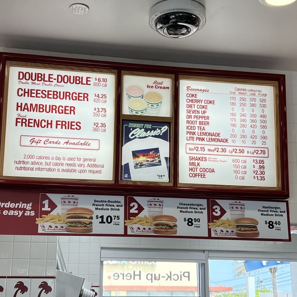In-N-Out Burger - Menu board - Burgers Near Me - El Segundo, California In-N-Out Burger - Menu board - Burgers Near Me - El Segundo, California