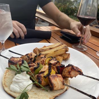 Astra - Kotopoulo chicken skewers - Mediterranean Near Me - Miami, Florida
