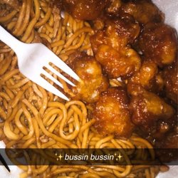 China One - General tso chicken with lo mein