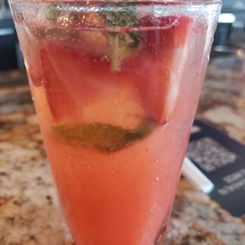 BJ's Restaurant & Brewhouse - Strawberry Mojito - New American Near Me - Tuttle, Ohio BJ's Restaurant & Brewhouse - Strawberry Mojito - New American Near Me - Tuttle, Ohio