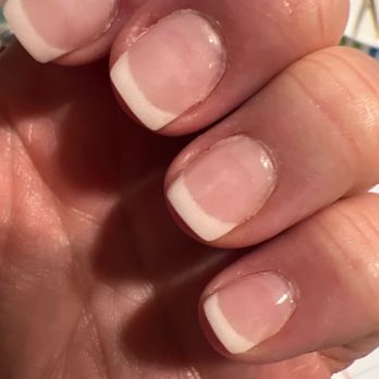 City Nails & Spa - This is how my nails look. They are my real nails no tips. They just look press on nails to me or something. - Day Spas Near Me - Loganville, Georgia