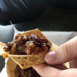 Chili on tort is chips