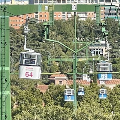 Madrid Cableway • Rosales Station by null