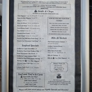 DC Steak House - Menu - Steakhouses Near Me - Chandler, Arizona DC Steak House - Menu - Steakhouses Near Me - Chandler, Arizona