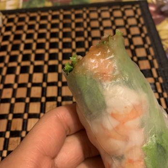 Saigon One - Hair inside spring roll - Vietnamese Near Me - Modesto, California