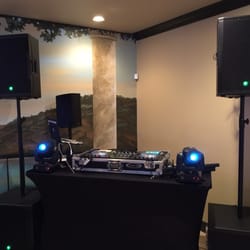 Danny B DJ Company - My set-up is very neat and professional looking. No wires showing, table is scrimmed out and equipment is top notch!