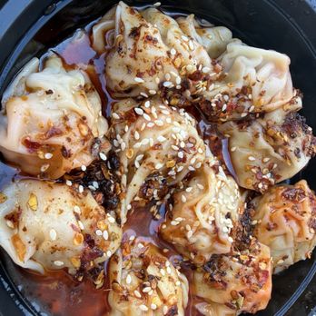 Rice Roll Express - T7.Wonton in Chili Oil 香辣乾拌鮮肉雲吞 - Chinese Near Me - San Francisco, California Rice Roll Express - T7.Wonton in Chili Oil 香辣乾拌鮮肉雲吞 - Chinese Near Me - San Francisco, California