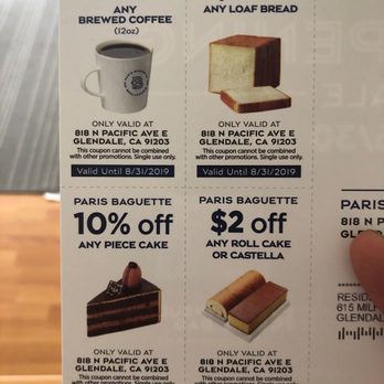 Paris Baguette - Coupon - Bakeries Near Me - Glendale, California Paris Baguette - Coupon - Bakeries Near Me - Glendale, California