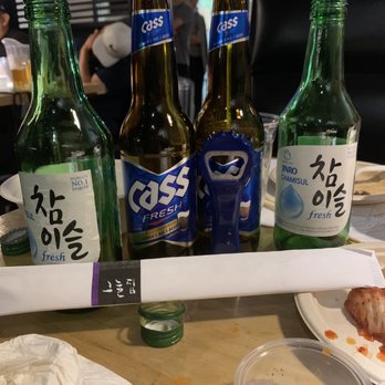 Cafe Gunul - Is it really that hard to serve an opened bottle of beer? - Korean Near Me - Buena Park, California