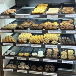 Donut Mart - Donut selections.