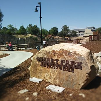 Quarry Park Adventures - This was one of the "boulder" ideas to repurpose this huge quarry ;-) - Amusement Parks Near Me - Rocklin, California