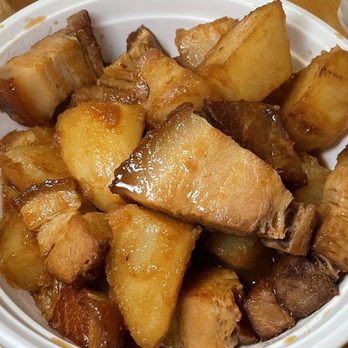 Shine's Fresh Asian - Braised Pork With Potato - Sushi Bars Near Me - Belmont, Massachusetts Shine's Fresh Asian - Braised Pork With Potato - Sushi Bars Near Me - Belmont, Massachusetts