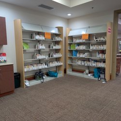 Horry County Memorial Library - Hold shelves
